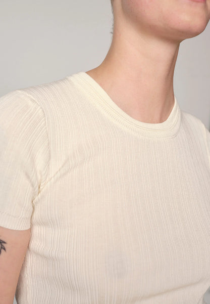 Herskind - T-shirt - Råhvid - Lewis