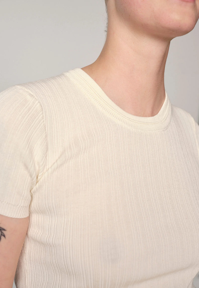 Herskind - T-shirt - Råhvid - Lewis