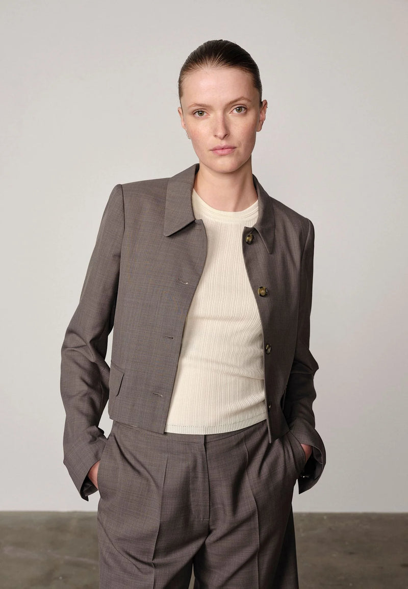 Herskind - T-shirt - Råhvid - Lewis