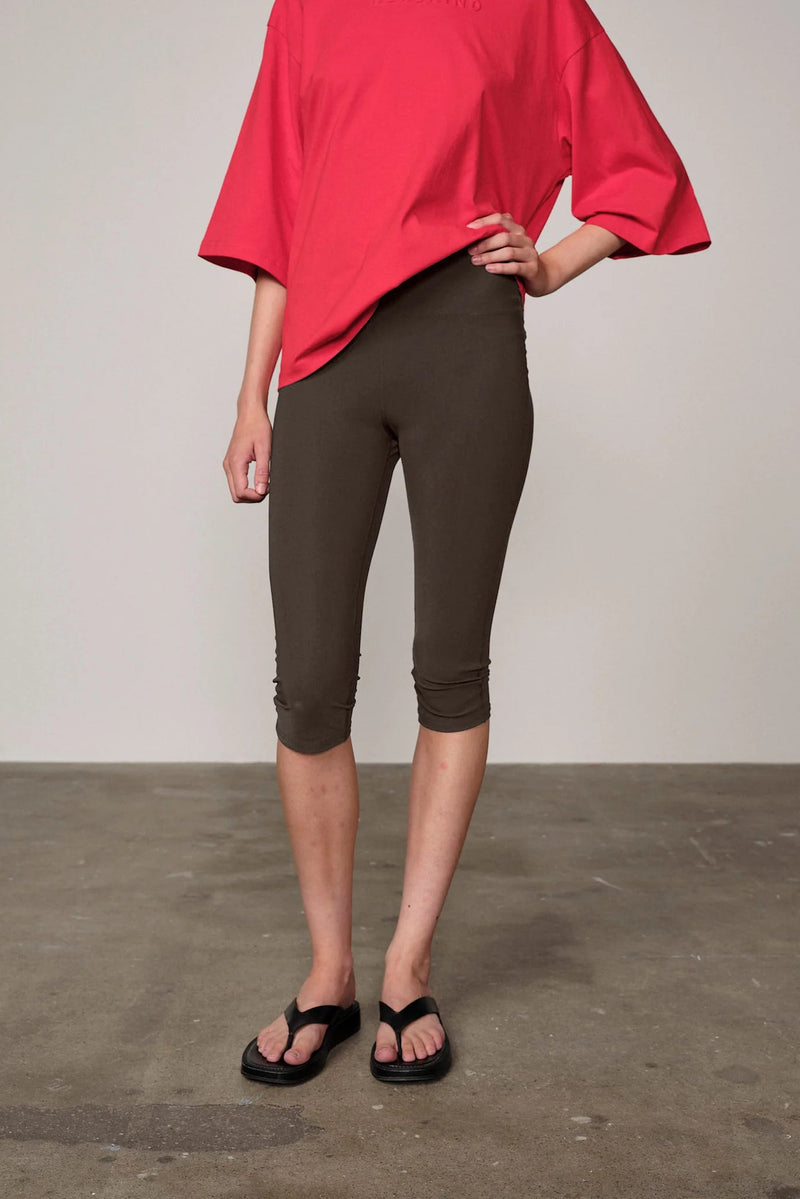 Herskind - Leggings - Java Brown - Capris Swim Leggings