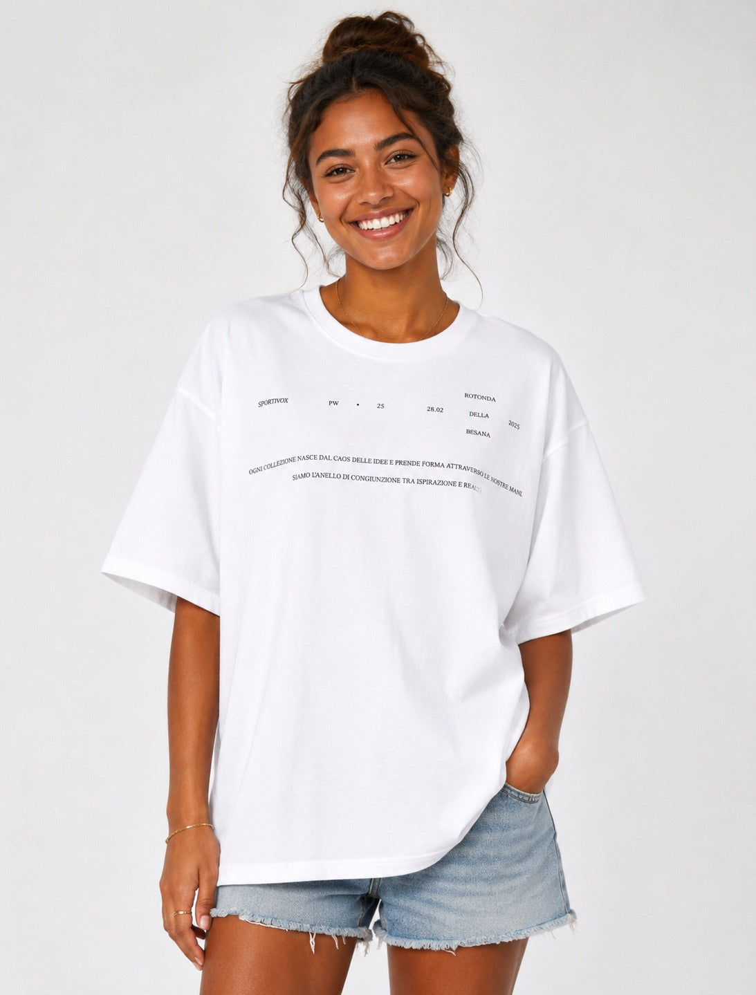 Sportmax - T-shirt - White - Biella