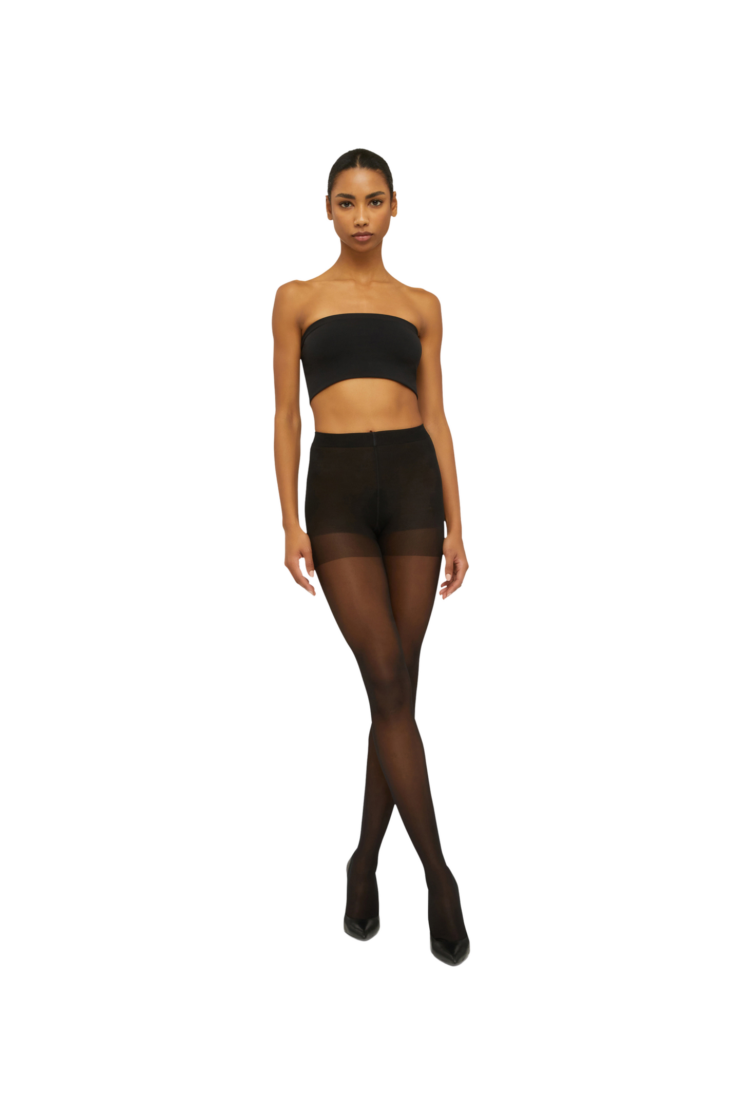Wolford - Strømpebukser - Sort - Miss W 30 leg support Tights