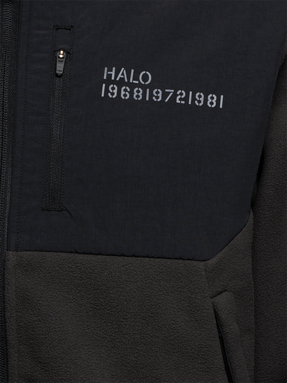 Halo - Fleece jakke - Raven - Blocked Zip Fleece