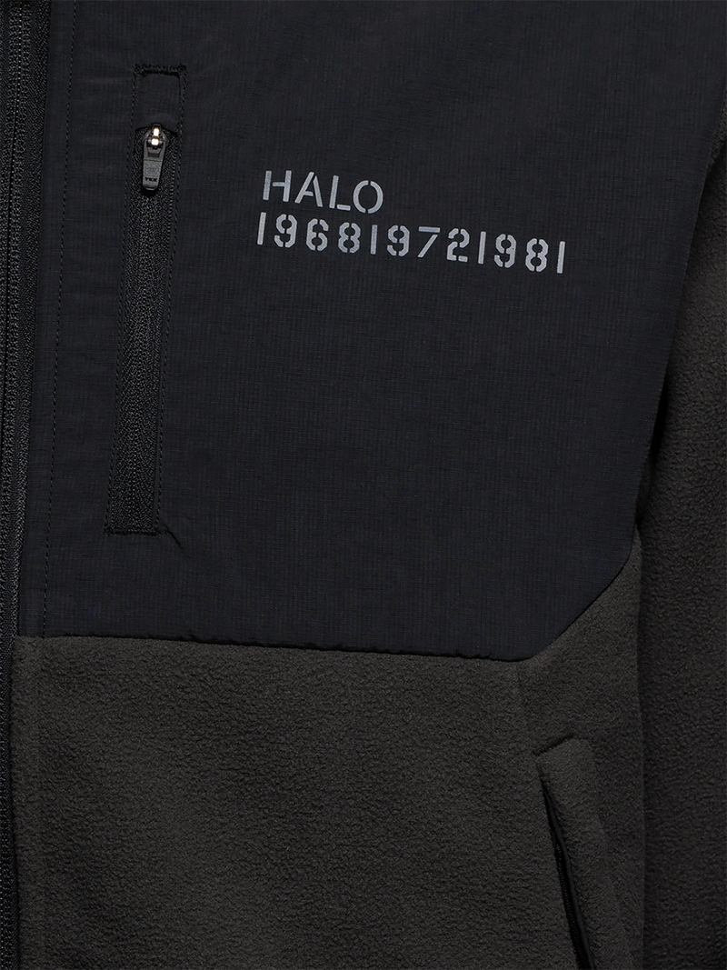 Halo - Fleece jakke - Raven - Blocked Zip Fleece