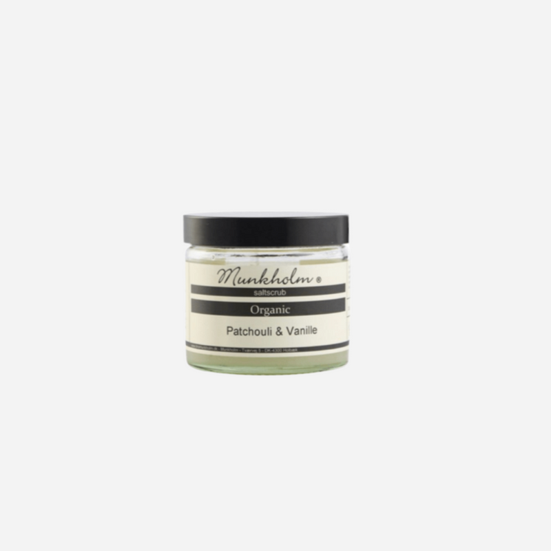 Saltscrub - Patchouli & Vanille - 300g. - Munkholm sss