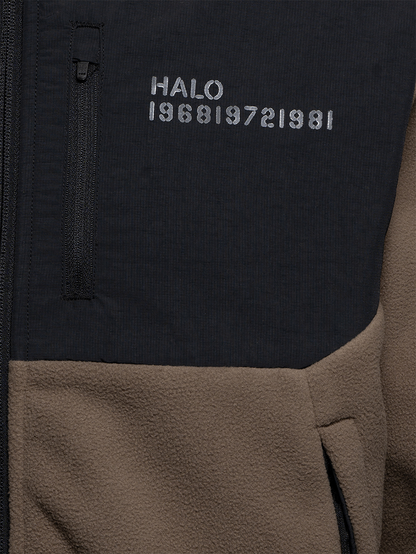 Halo - Fleece jakke - Chocolate Chip - Blocked Zip Fleece