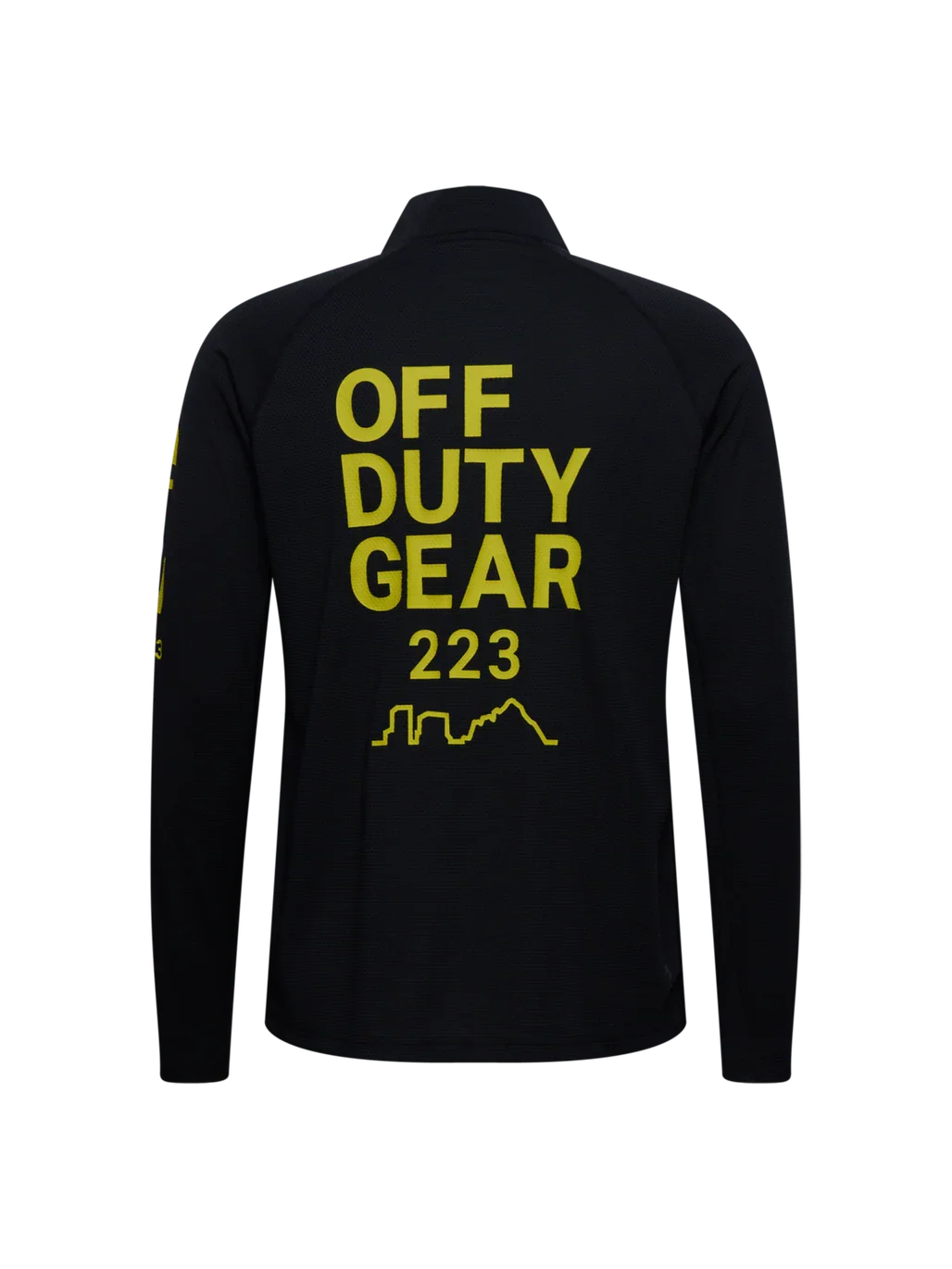 HALO - Trøje - Black - Sorona Half Zip - Stilkompagniet.dk