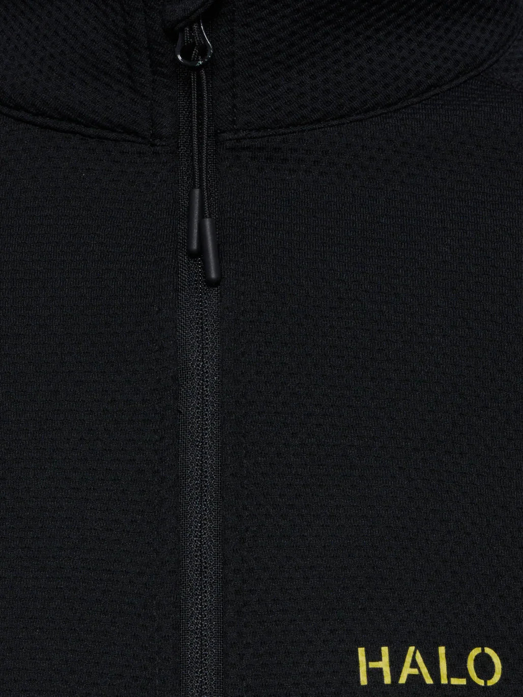 HALO - Trøje - Black - Sorona Half Zip - Stilkompagniet.dk
