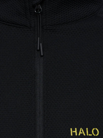HALO - Trøje - Black - Sorona Half Zip - Stilkompagniet.dk