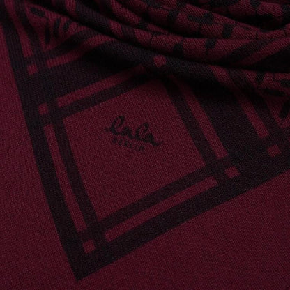 Lala Berlin - Cashmere tørklæde - Bordeaux - Trinity Classic M