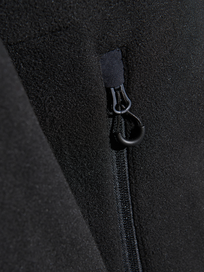 HALO - Fleece jakke - Black 2001 - Paneled fleece