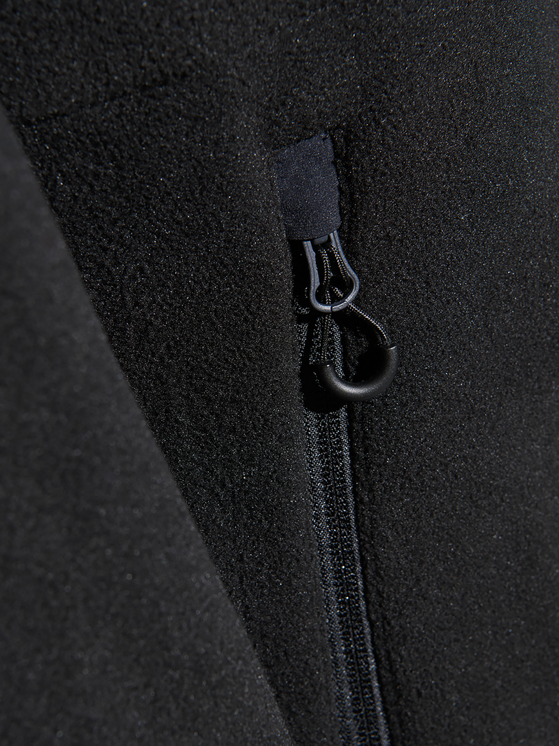 HALO - Fleece jakke - Black 2001 - Paneled fleece