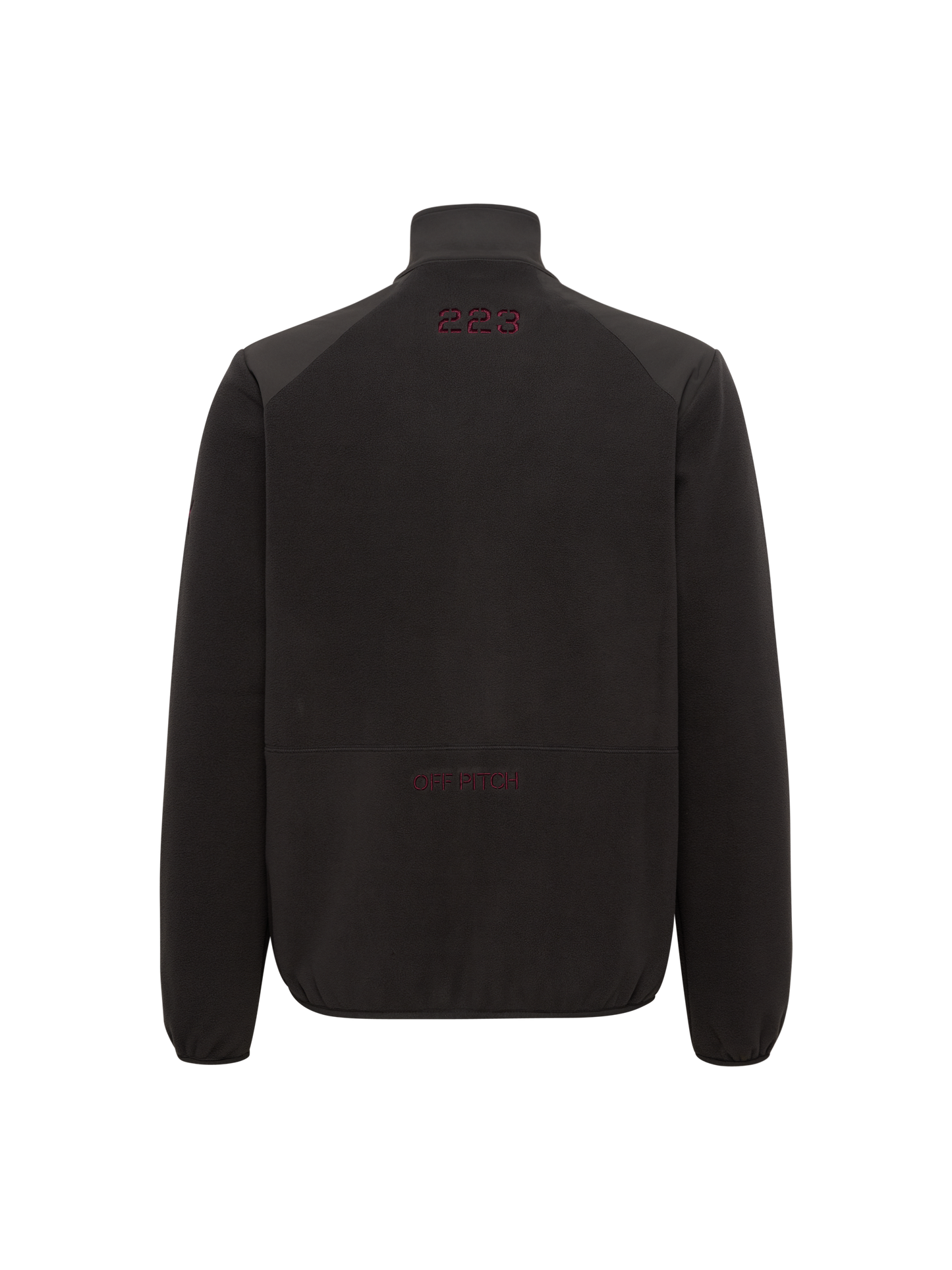 HALO - DBU Paneled Fleece Jakke - Raven