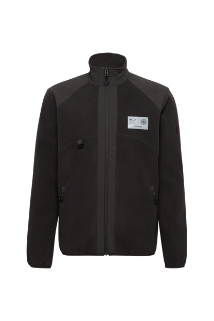 HALO - DBU Paneled Fleece Jakke - Raven
