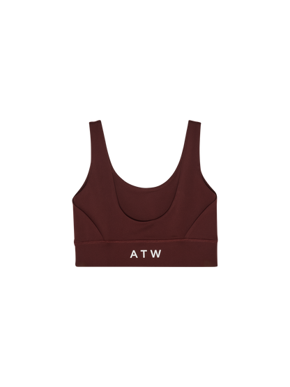 HALO - Sportsbh - Bitter Chocolate - Traning bra