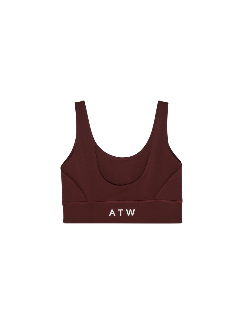 HALO - Sportsbh - Bitter Chocolate - Traning bra