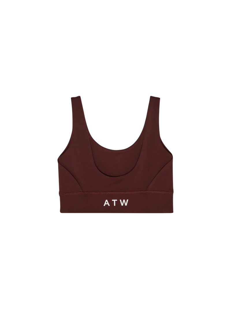 HALO - Sportsbh - Bitter Chocolate - Traning bra - Stilkompagniet.dk