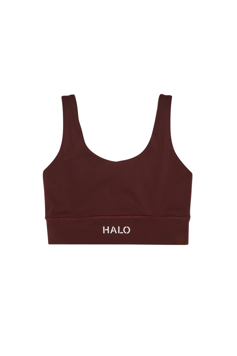 HALO - Sportsbh - Bitter Chocolate - Traning bra