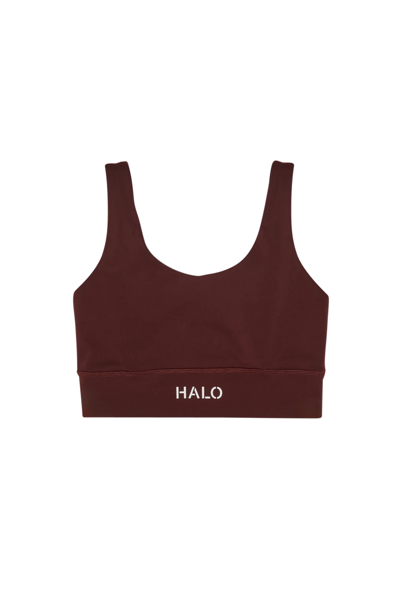 HALO - Sportsbh - Bitter Chocolate - Traning bra - Stilkompagniet.dk