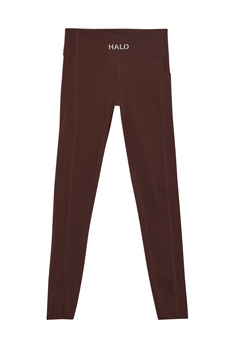HALO - Leggings - Bitter Chocolate - Women training tights