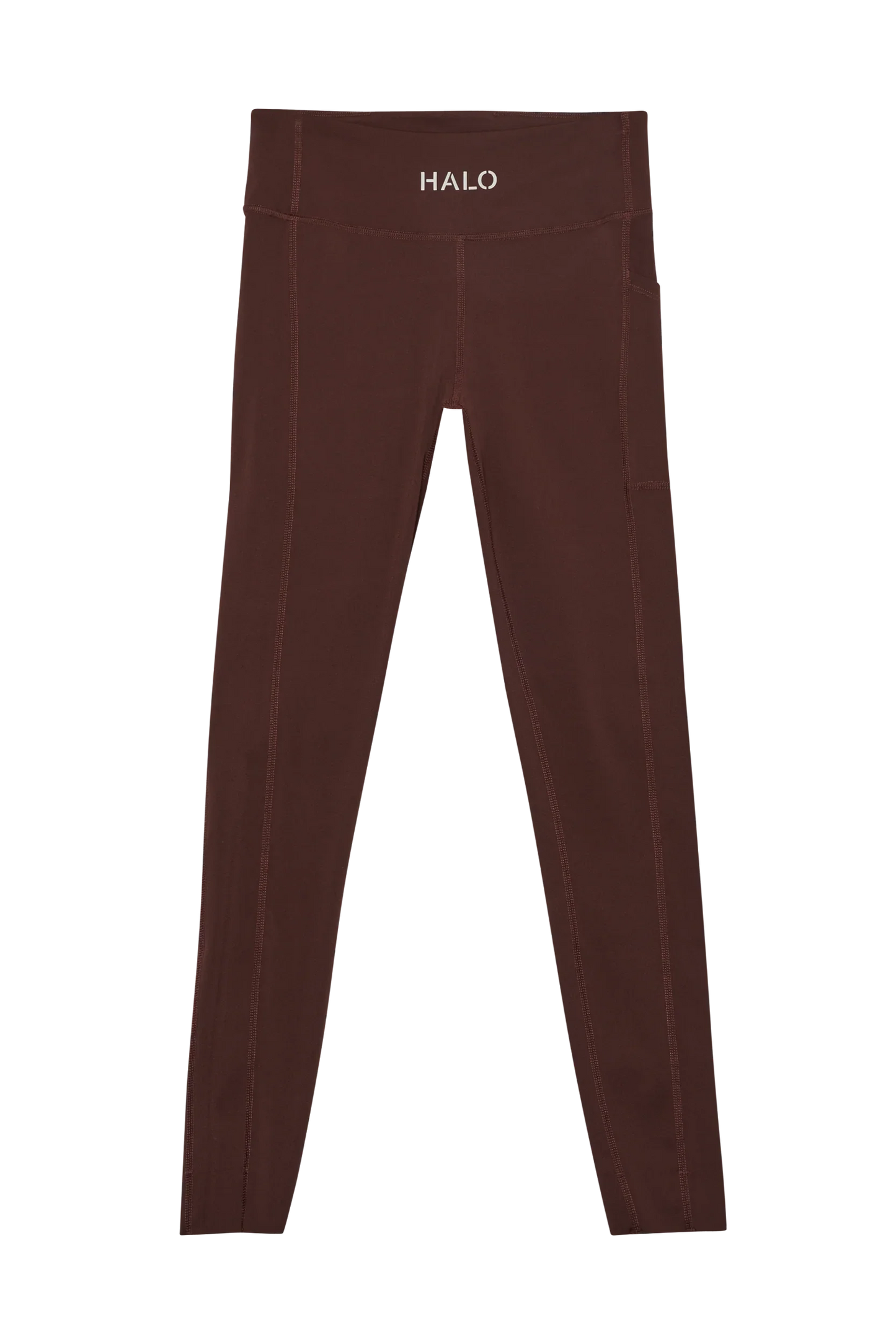 HALO - Leggings - Bitter Chocolate - Women training tights - Stilkompagniet.dk