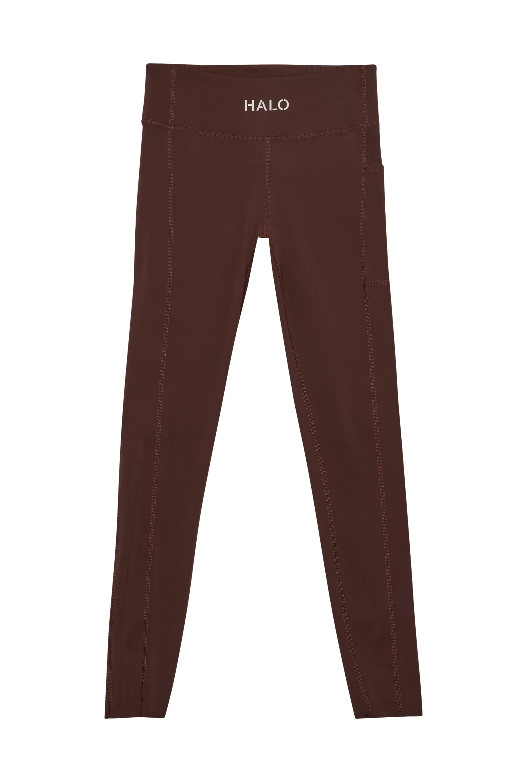HALO - Leggings - Bitter Chocolate - Women training tights - Stilkompagniet.dk