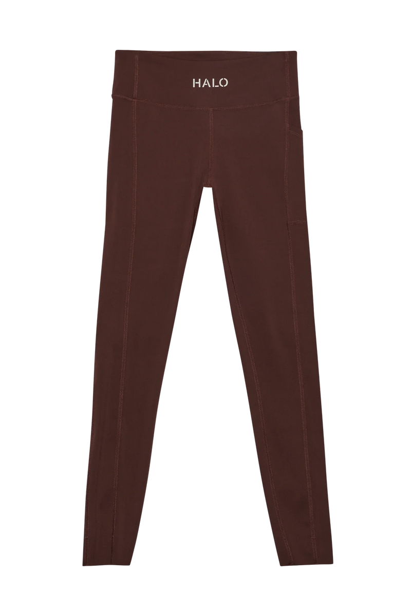 HALO - Leggings - Bitter Chocolate - Women training tights - Stilkompagniet.dk