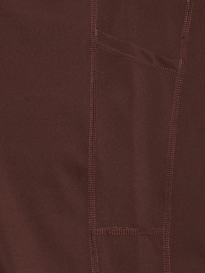 HALO - Leggings - Bitter Chocolate - Women training tights - Stilkompagniet.dk