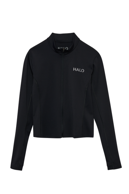 HALO - Trøje - Black - Full Zip 2.0