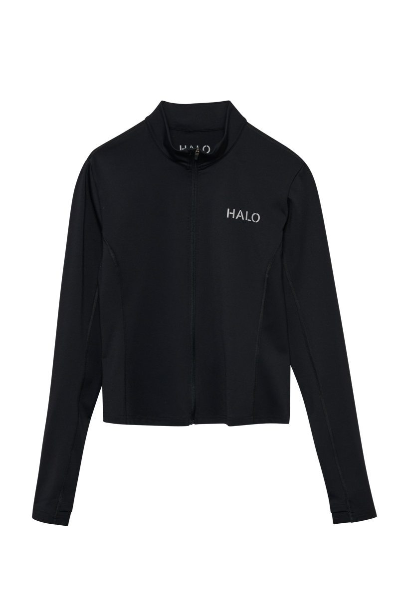 HALO - Trøje - Black - Full Zip 2.0
