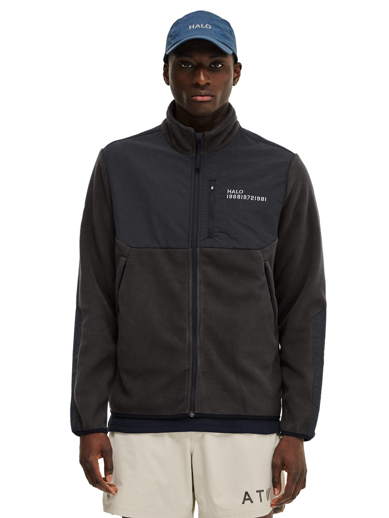 Halo - Fleece jakke - Raven - Blocked Zip Fleece