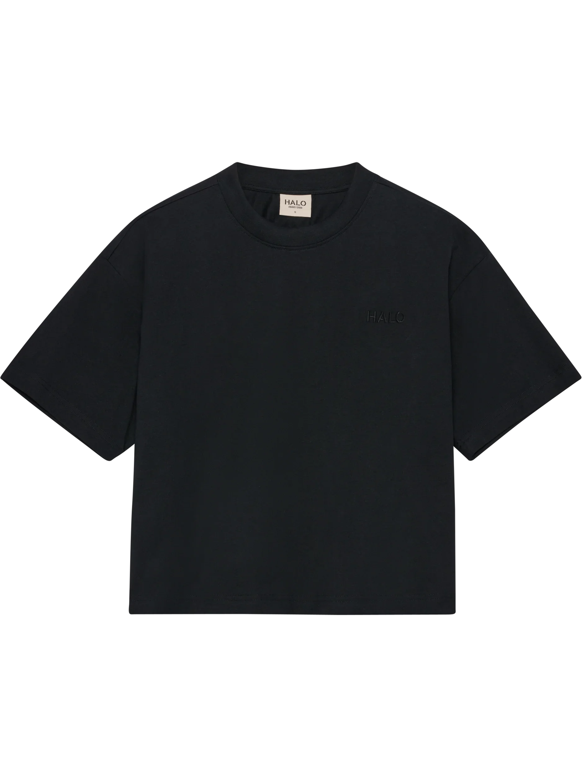 HALO - T-shirt - Black 2001 - Women Logo - Stilkompagniet.dk