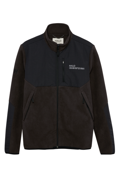 Halo - Fleece jakke -  Chocolate torte 8070 - Blocked Zip Fleece