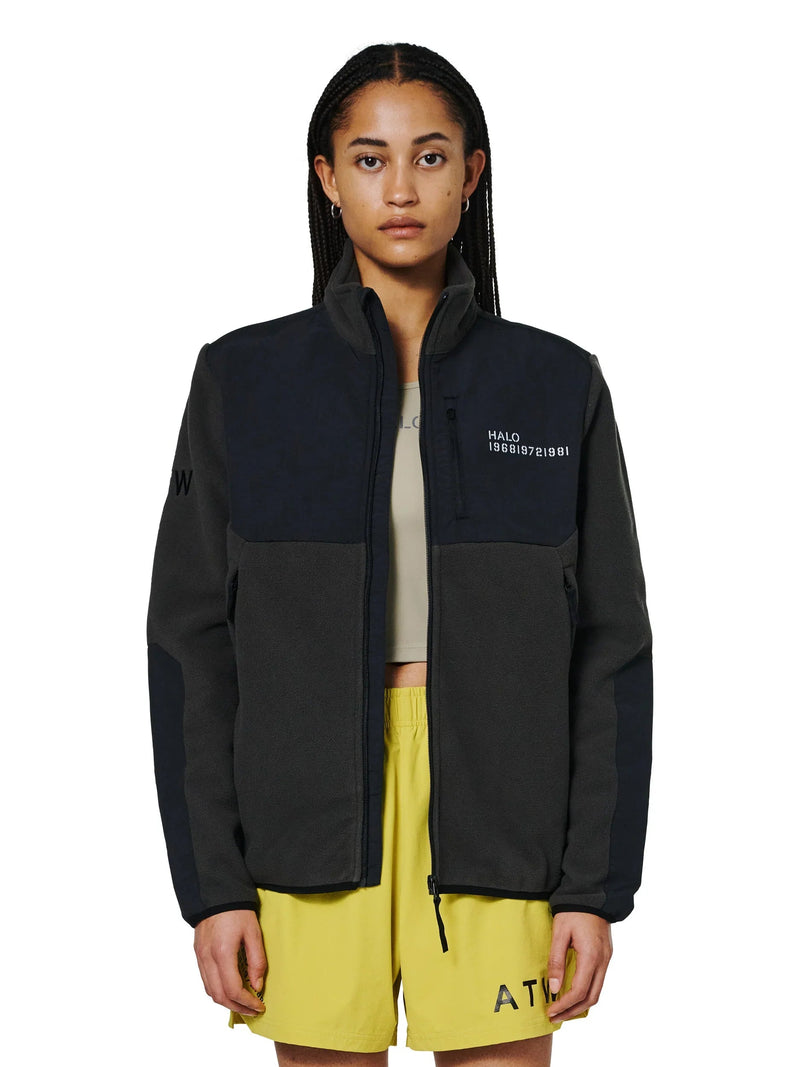 Halo - Fleece jakke - Raven - Blocked Zip Fleece