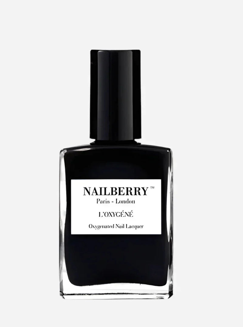 Sort neglelak - Black berry - Nailberry sss - Stilkompagniet.dk