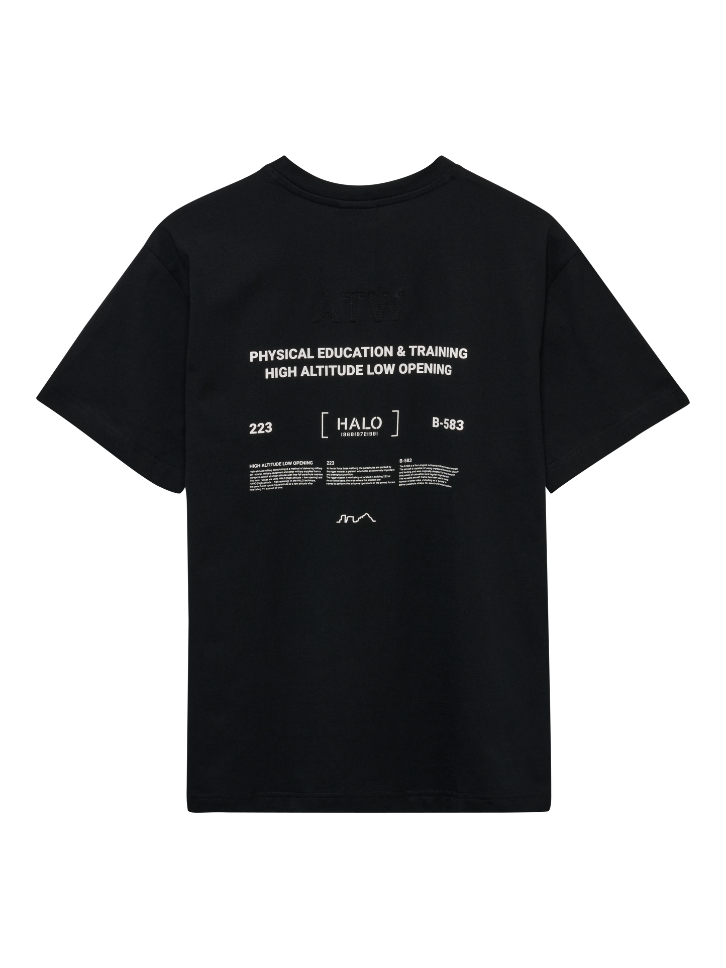 Halo - T-shirt - Black - Halo