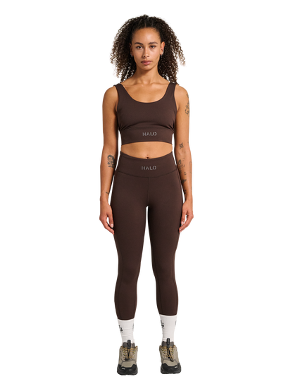 HALO - Leggings - Chocolate torte - Women training tights