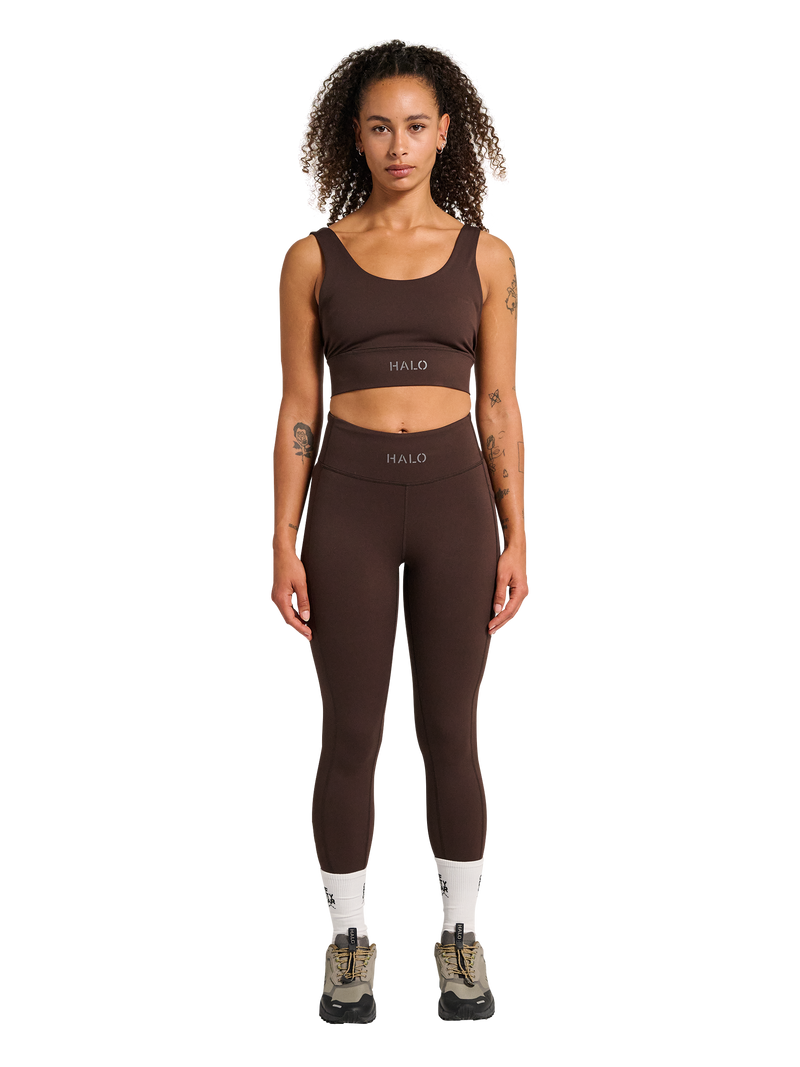 HALO - Leggings - Chocolate torte - Women training tights