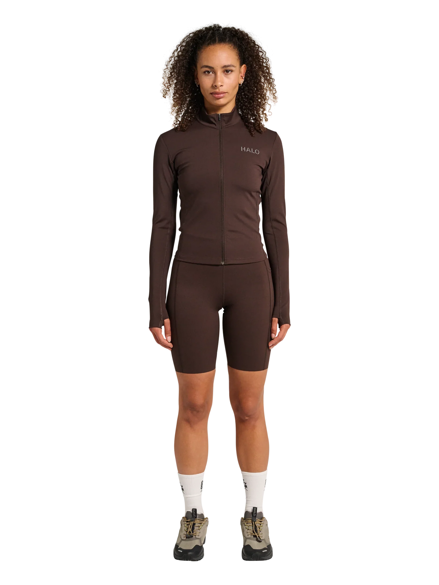 HALO - Trøje - Chocolate Torte - Full Zip 2.0 - Stilkompagniet.dk