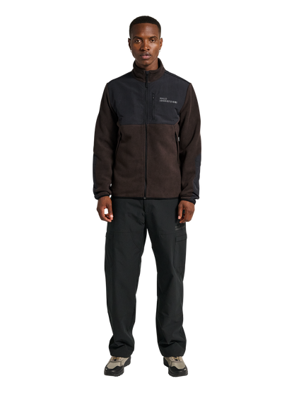 Halo - Fleece jakke -  Chocolate torte 8070 - Blocked Zip Fleece