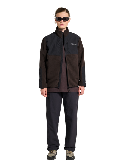 Halo - Fleece jakke -  Chocolate torte 8070 - Blocked Zip Fleece