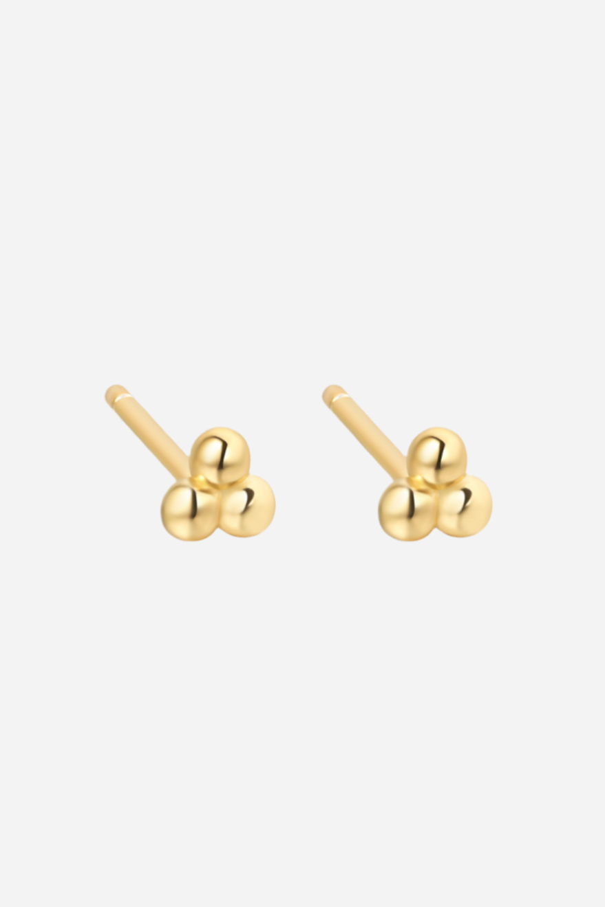 Andcopenhagen Jewelry - Øreringe Ørestikker - 18 karat guldbelagt 925 sterlingSølv - Drops