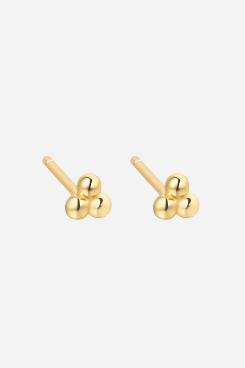 Andcopenhagen Jewelry - Øreringe Ørestikker - 18 karat guldbelagt 925 sterlingSølv - Drops
