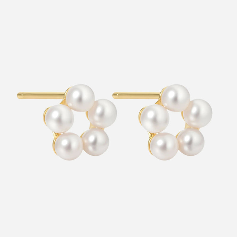 Andcopenhagen - Ørering studs - 18 karat guldbelagt 925 sterlingsølv - Phine ( bemærk preorder) - Stilkompagniet.dk