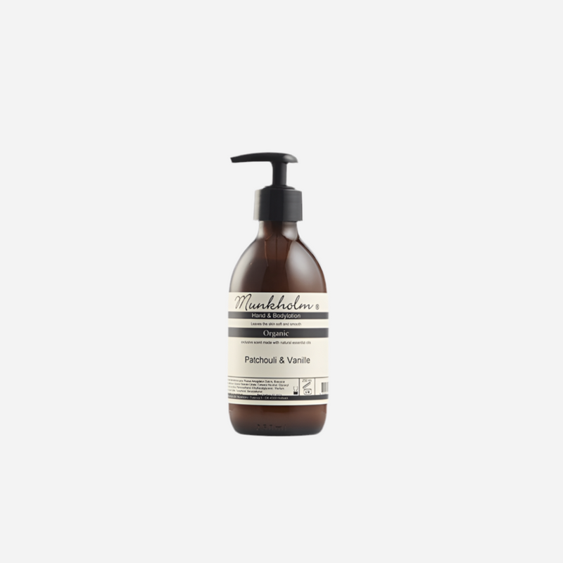 Organic hand og bodylotion - Patchouli & Vanille - 250 ml - Munkholm sss