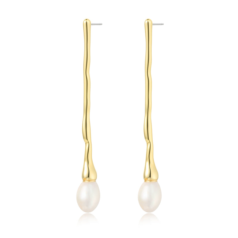 Andcopenhagen Jewelry - Øreringe - Guldfarvet - Lure