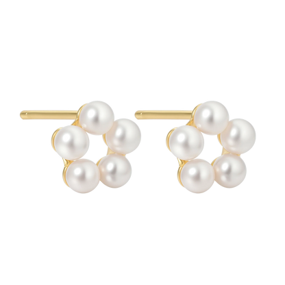 Andcopenhagen - Ørering studs - 18 karat guldbelagt 925 sterlingsølv - Phine ( bemærk preorder) - Stilkompagniet.dk