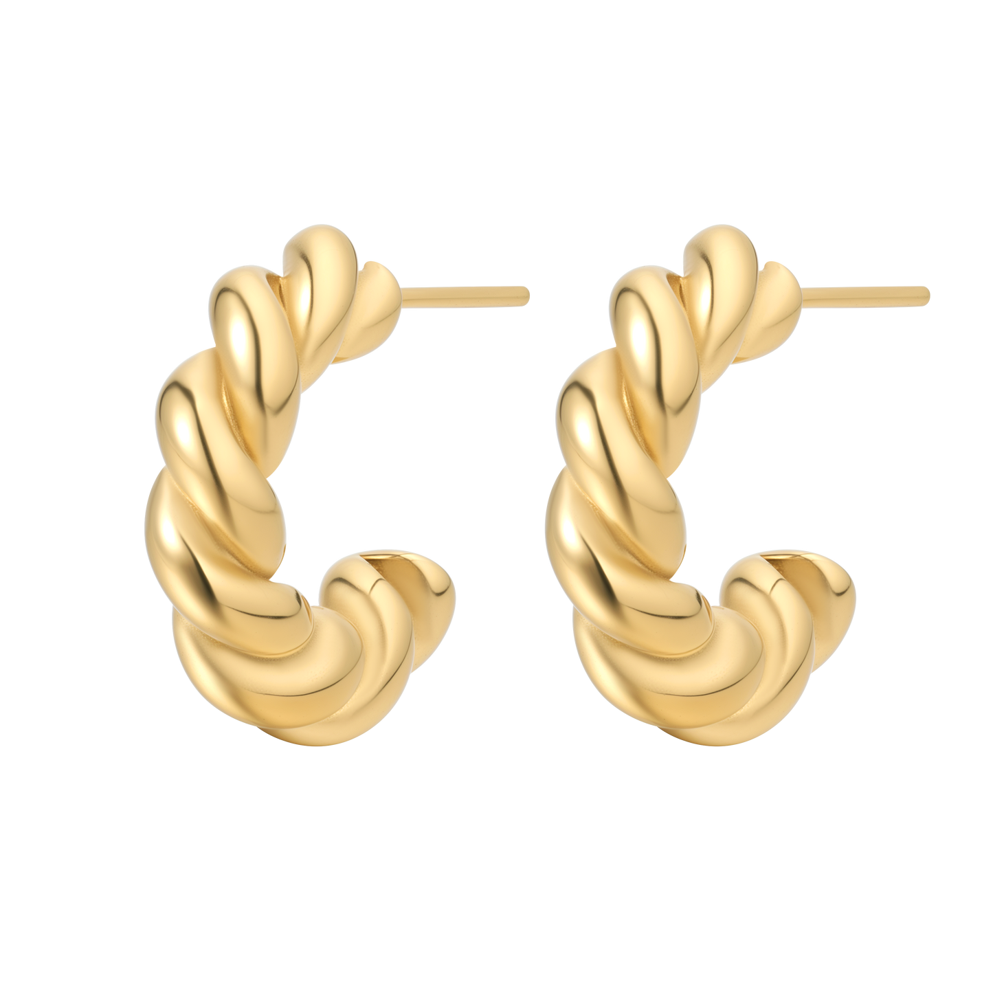 Andcopenhagen Jewelry - Øreringe - 18 karat guldbelagt - Mila