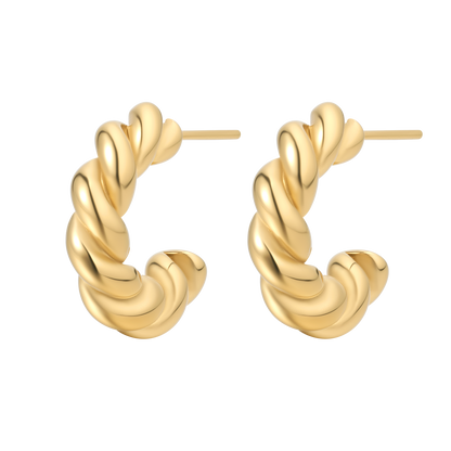 Andcopenhagen Jewelry - Øreringe - 18 karat guldbelagt - Mila