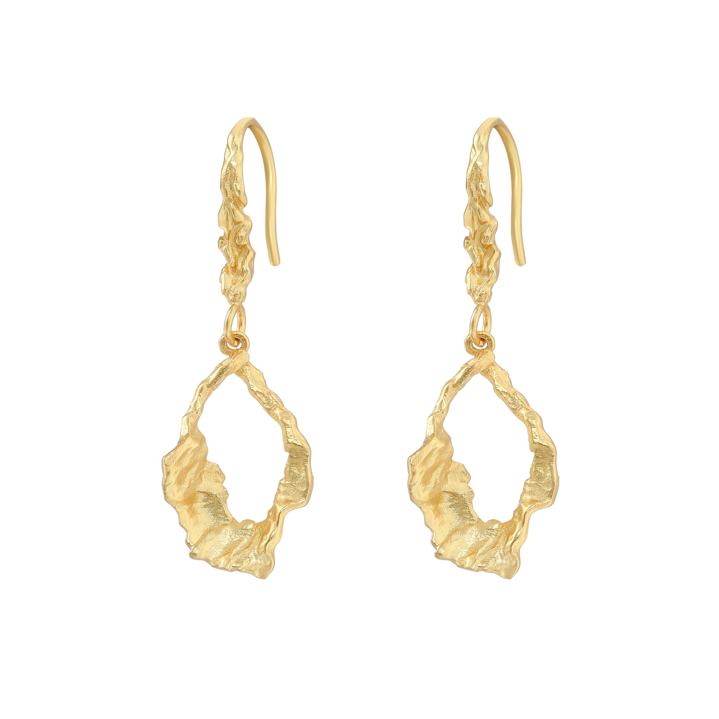 Andcopenhagen Jewelry - Øreringe - 18 karat guldbelagt 925 sterlingsølv - Mina